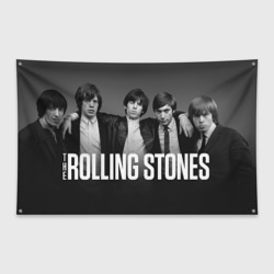 Флаг-баннер The Rolling Stones - rock