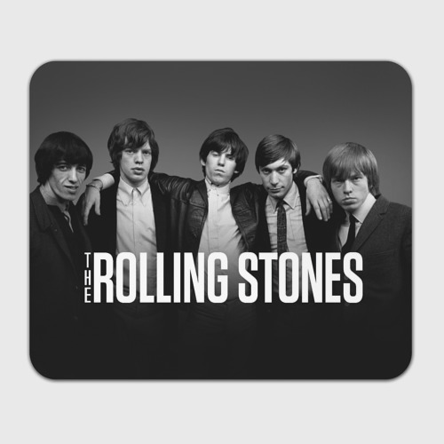 Прямоугольный коврик для мышки The Rolling Stones - rock