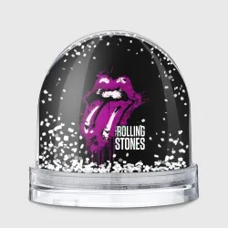 Игрушка Снежный шар The Rolling Stones - lips