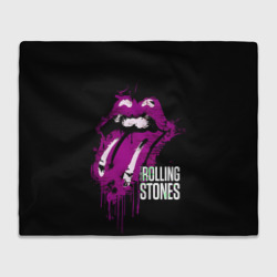 Плед 3D The Rolling Stones - lips