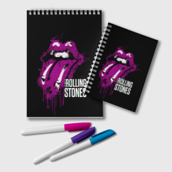 Блокнот The Rolling Stones - lips