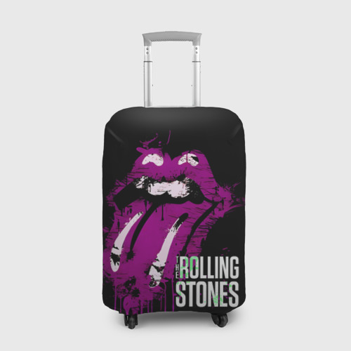 Чехол для чемодана 3D The Rolling Stones - lips, цвет 3D печать