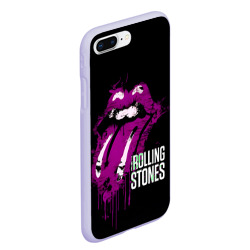 Чехол для iPhone 7Plus/8 Plus матовый The Rolling Stones - lips - фото 2