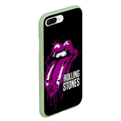 Чехол для iPhone 7Plus/8 Plus матовый The Rolling Stones - lips - фото 2