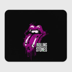 Прямоугольный коврик для мышки The Rolling Stones - lips