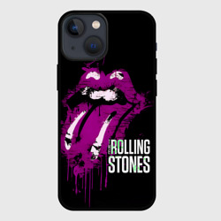 Чехол для iPhone 13 mini The Rolling Stones - lips