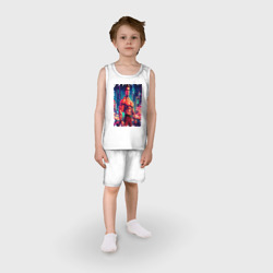 Детская пижама с шортами хлопок Арнольд Шварценеггер в стиле аниме - фото 2