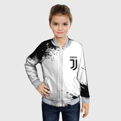 Детский бомбер 3D Juventus sport color black - фото 2