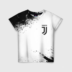 Детская футболка 3D Juventus sport color black