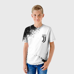 Детская футболка 3D Juventus sport color black - фото 2