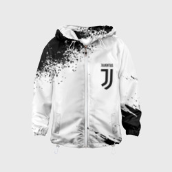 Детская ветровка 3D Juventus sport color black