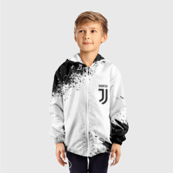 Детская ветровка 3D Juventus sport color black - фото 2