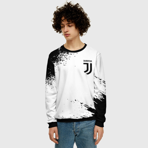 Мужской свитшот 3D Juventus sport color black, цвет черный - фото 3