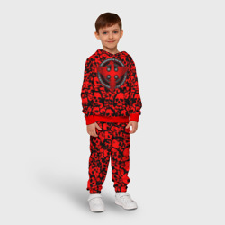 Детский костюм с толстовкой 3D Thirty Seconds to Mars skull pattern - фото 2