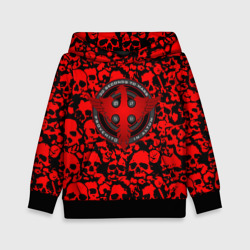 Детская толстовка 3D Thirty Seconds to Mars skull pattern