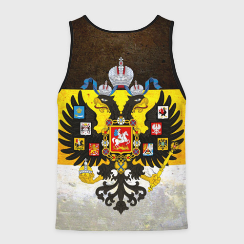 Мужская майка 3D Империя Российская с гербом крупно, цвет 3D печать - фото 2