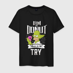 Мужская футболка хлопок Doh or donut