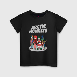 Детская футболка хлопок Arctic Monkeys clowns