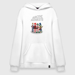 Худи SuperOversize хлопок Arctic Monkeys clowns