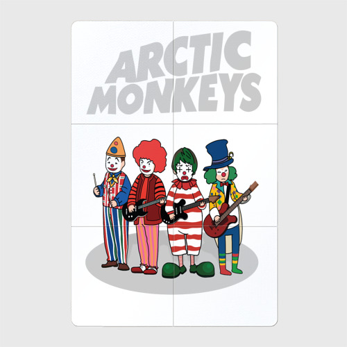 Магнитный плакат 2Х3 Arctic Monkeys clowns