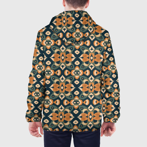 Мужская куртка 3D Узор лисий хвост, цвет 3D печать - фото 5