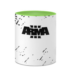 Кружка с полной запечаткой Arma 3 брызги красок экшен - фото 2