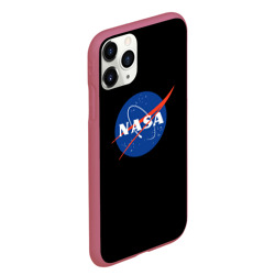 Чехол для iPhone 11 Pro Max матовый NASA logo space - фото 2