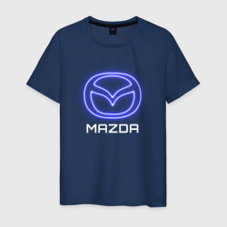 Mazda neon – Мужская футболка хлопок с принтом купить со скидкой в -20%