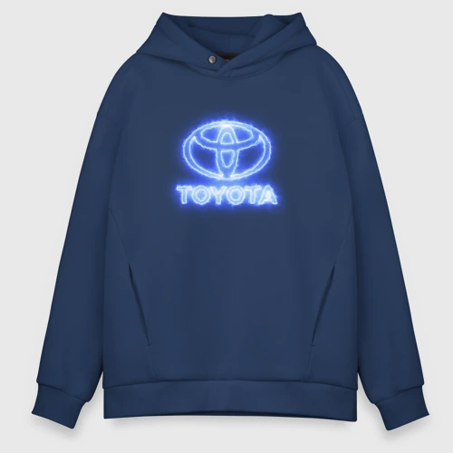 Мужское худи Oversize хлопок Toyota neon