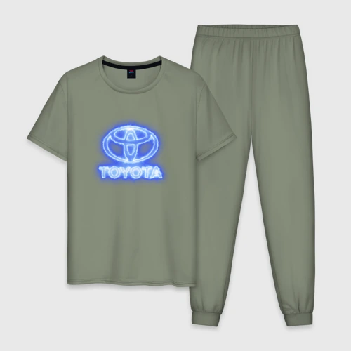 Мужская пижама хлопок Toyota neon