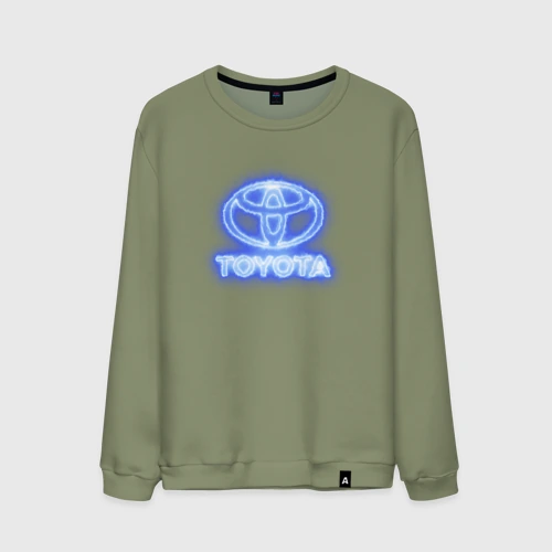 Мужской свитшот хлопок Toyota neon