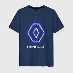 Мужская футболка хлопок Renault neon