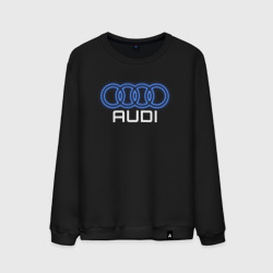 Мужской свитшот хлопок Audi neon art