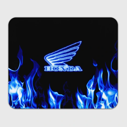 Прямоугольный коврик для мышки Honda neon