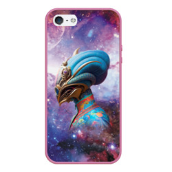 Чехол для iPhone 5/5S матовый Nefertiti is from another planet