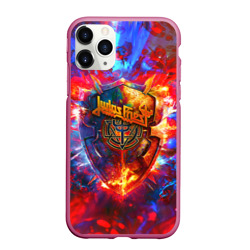 Чехол для iPhone 11 Pro Max матовый Invincible shield - Jadas Priest