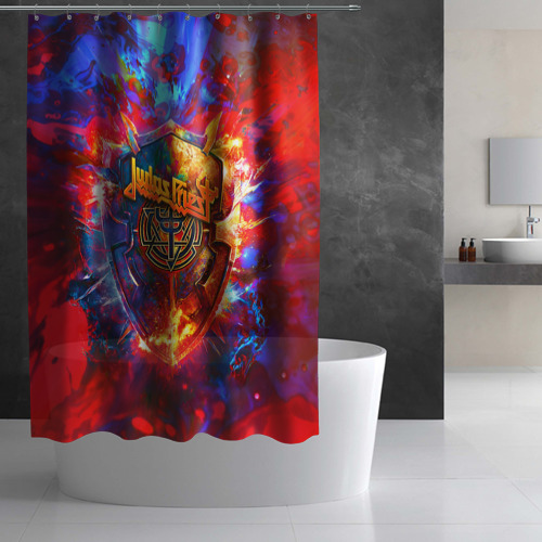 Штора 3D для ванной Invincible shield - Jadas Priest - фото 3