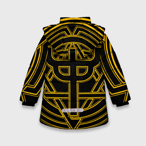Зимняя куртка для девочек 3D Invincible Shield icon - Judas Priest, цвет черный - фото 2