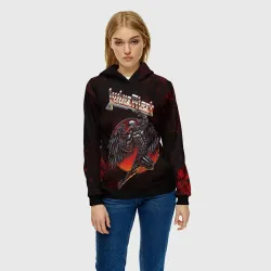 Женская толстовка 3D Painkiller Judas Priest - фото 2