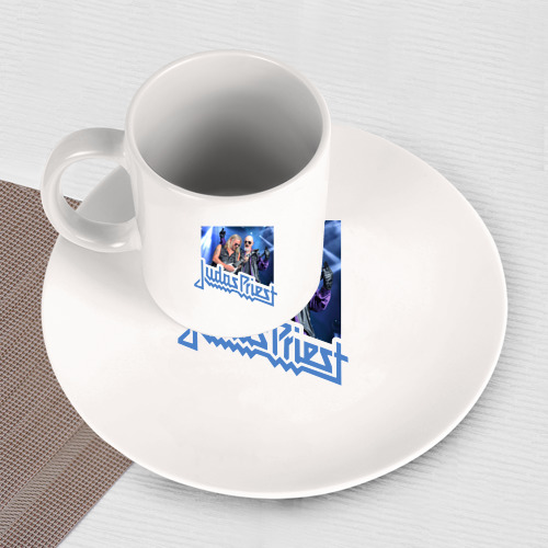 Набор: тарелка + кружка Judas Priest - Rob and Richi - фото 3