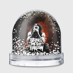 Игрушка Снежный шар Bring Me the Horizon - flame