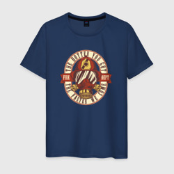 Горячий пожарный – Мужская футболка хлопок с принтом купить со скидкой в -20%