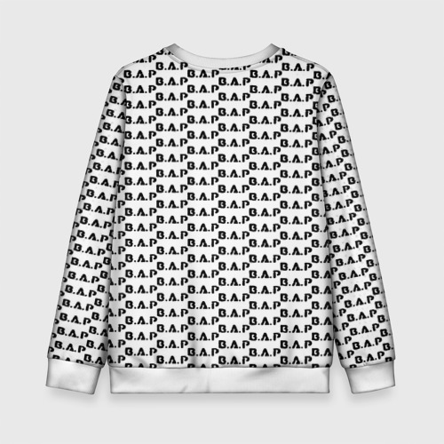 Детский свитшот 3D BAP kpop steel pattern, цвет 3D печать - фото 2