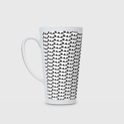 Кружка Латте BAP kpop steel pattern