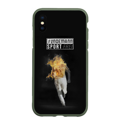 Чехол для iPhone XS Max матовый Lindemann - Sport frei