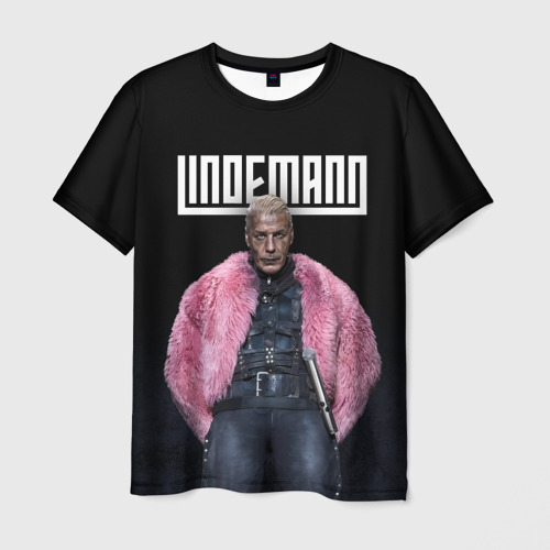 Мужская футболка с принтом Till Lindemann, вид спереди №1