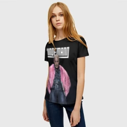 Женская футболка 3D Till Lindemann - фото 2