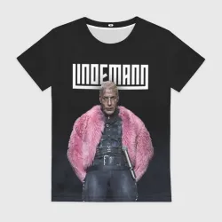 Женская футболка 3D Till Lindemann