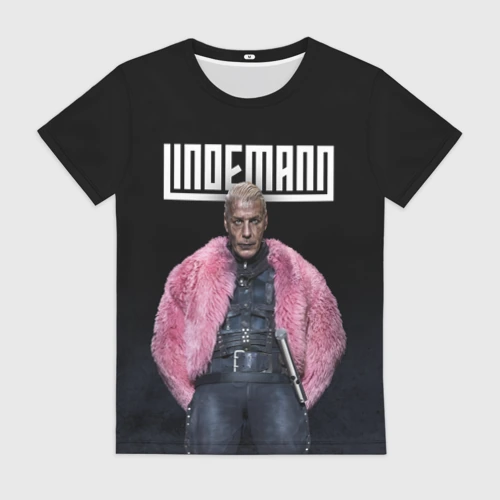 Женская футболка 3D Till Lindemann