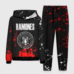 Мужской костюм с толстовкой 3D Ramones краски метал группа
